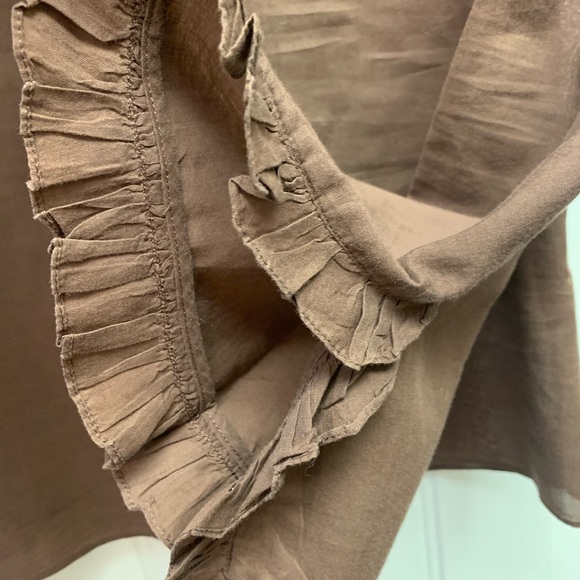 Tory Burch Ruffle Neck Popover - Picture 5 of 7